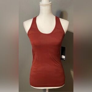 90 Degree By Reflex Burnt Orange Tank Top